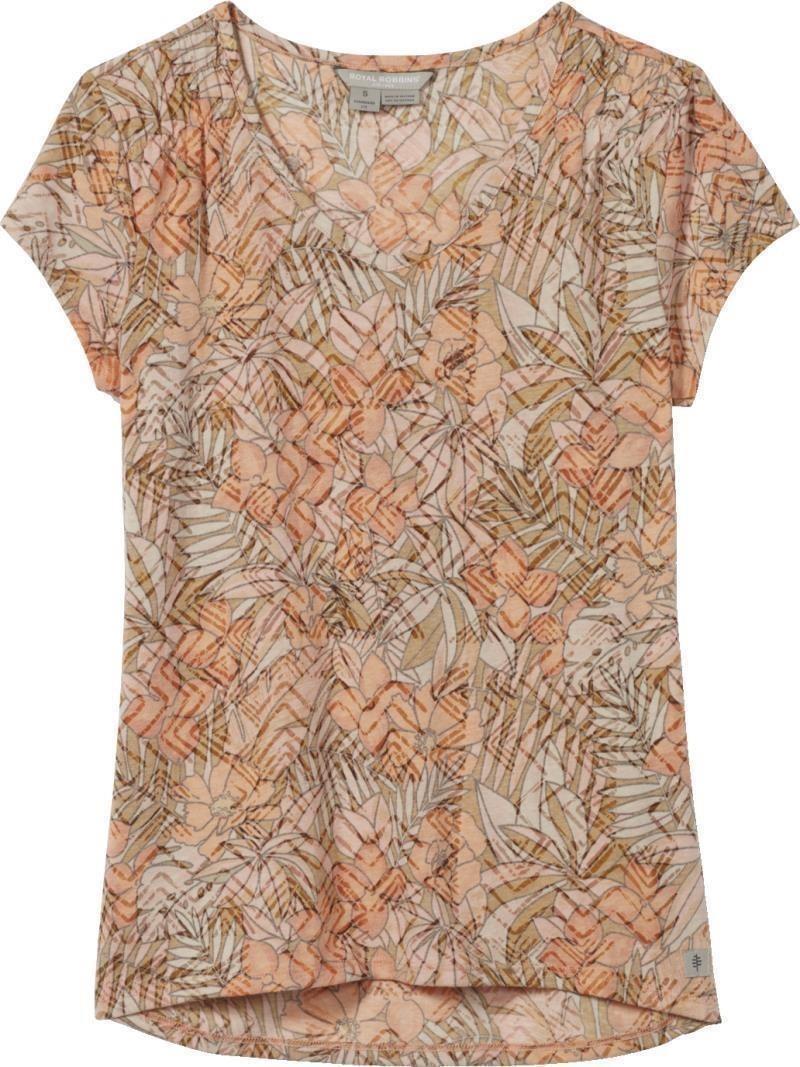 Featherweight Tee - Womens - sun baked mauka print 1