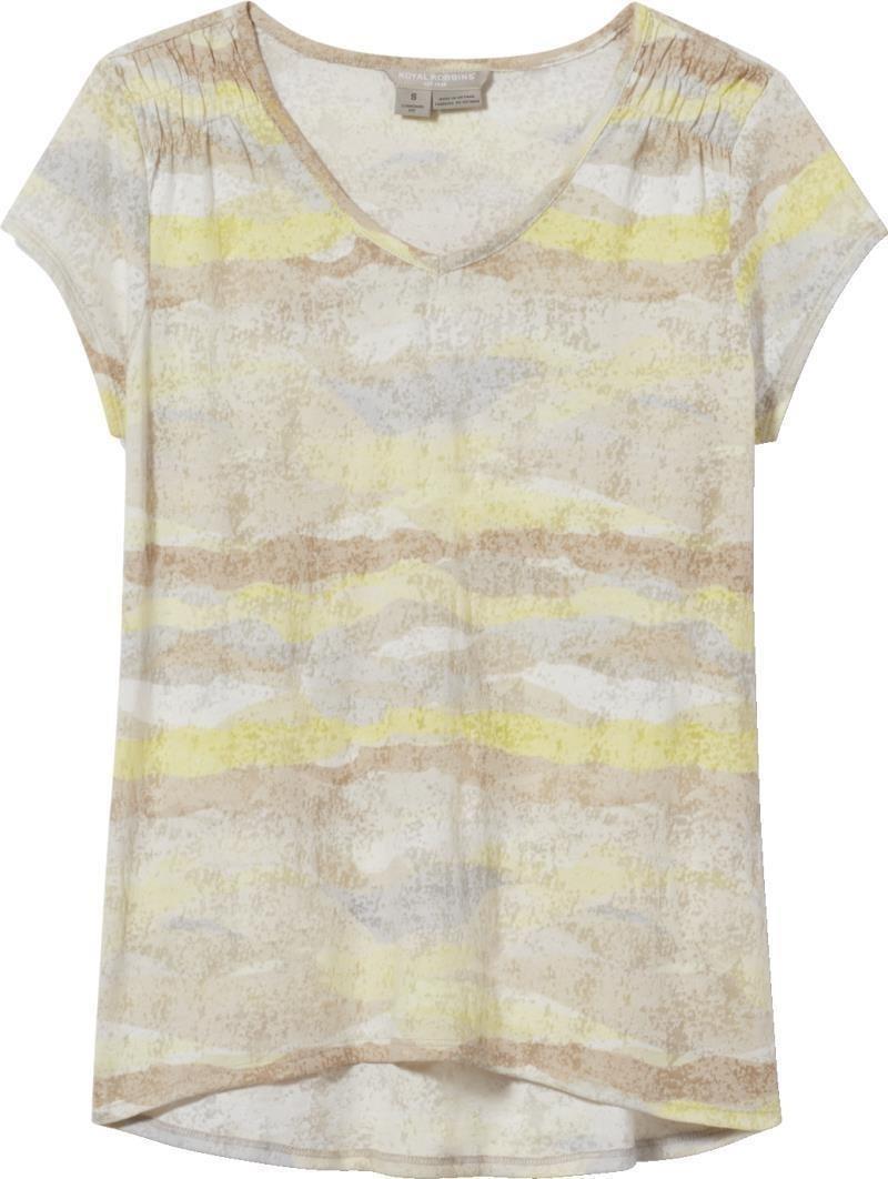 Featherweight Tee - Womens - verbena owens print 1