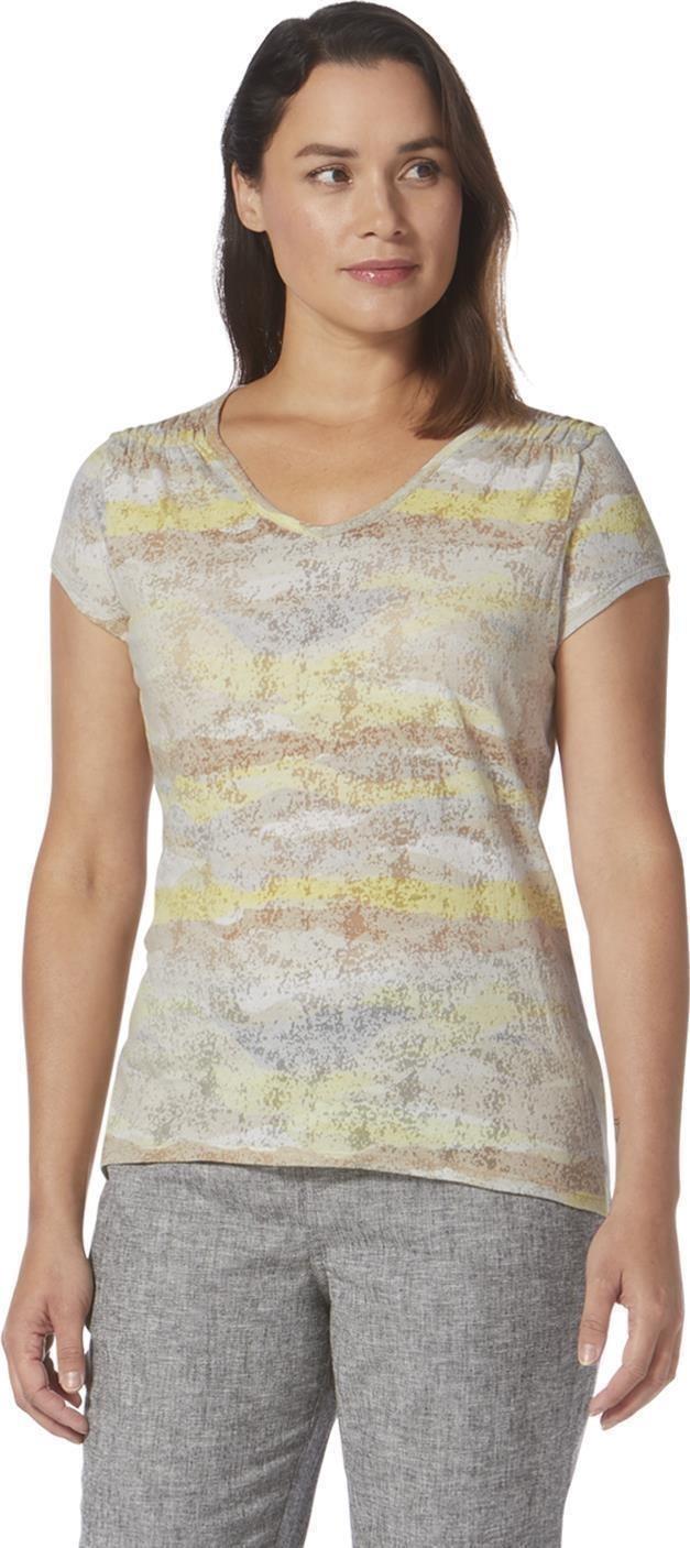 Featherweight Tee - Womens - verbena owens print 1