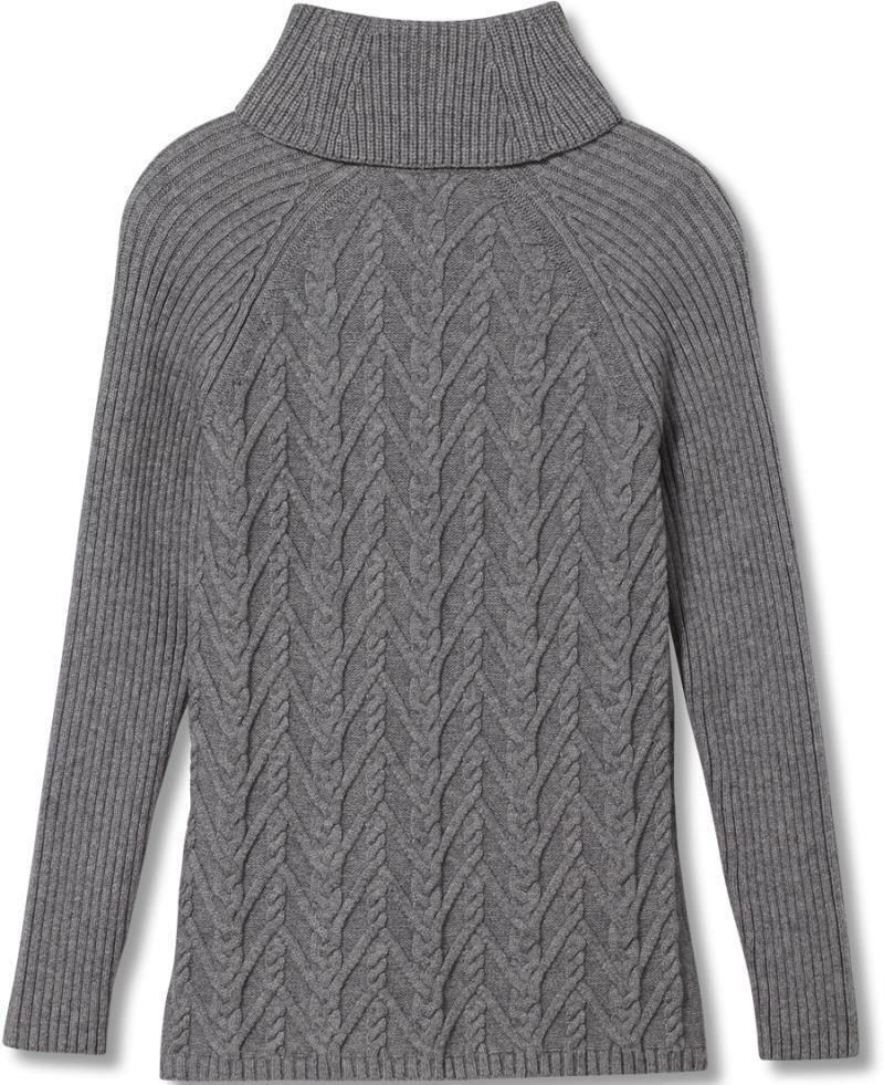 Frost Cowl Neck II - Womens - pewter heather 1
