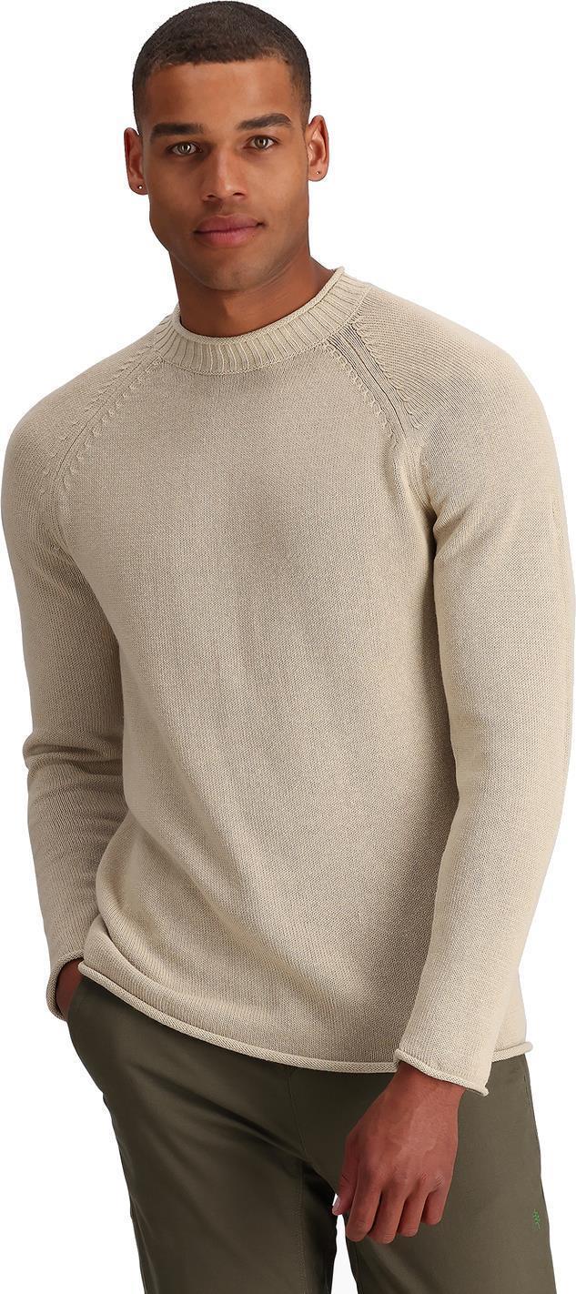 Headlands Hemp Mock Neck - Mens - light khaki 1