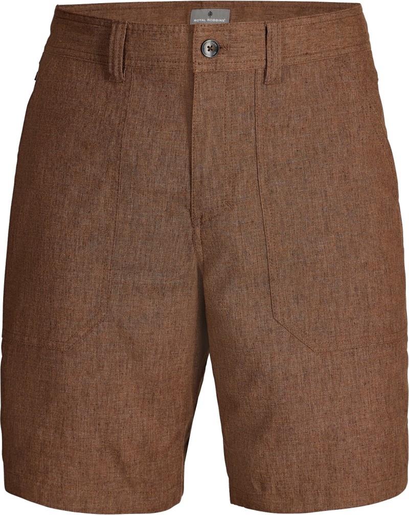 Hemp Adventure Shorts - Mens - dark walnut 1