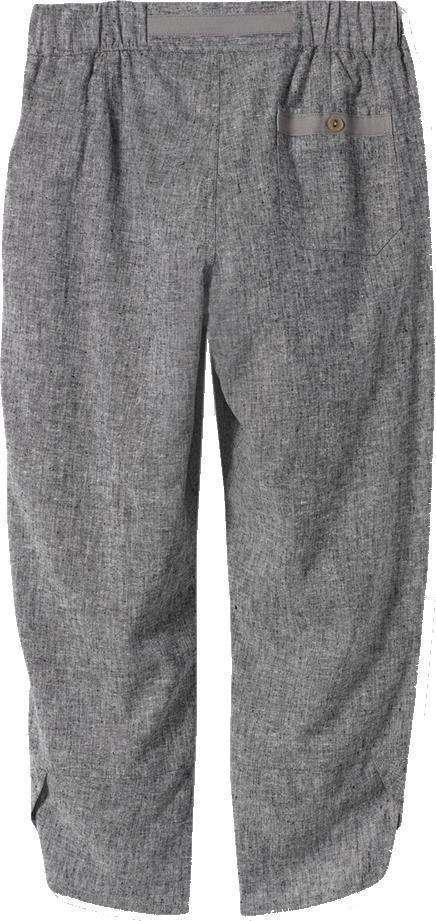 Hempline Capris - Womens - Asphalt 1