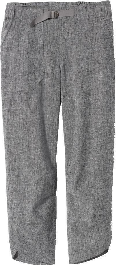 Hempline Capris - Womens - Asphalt 2