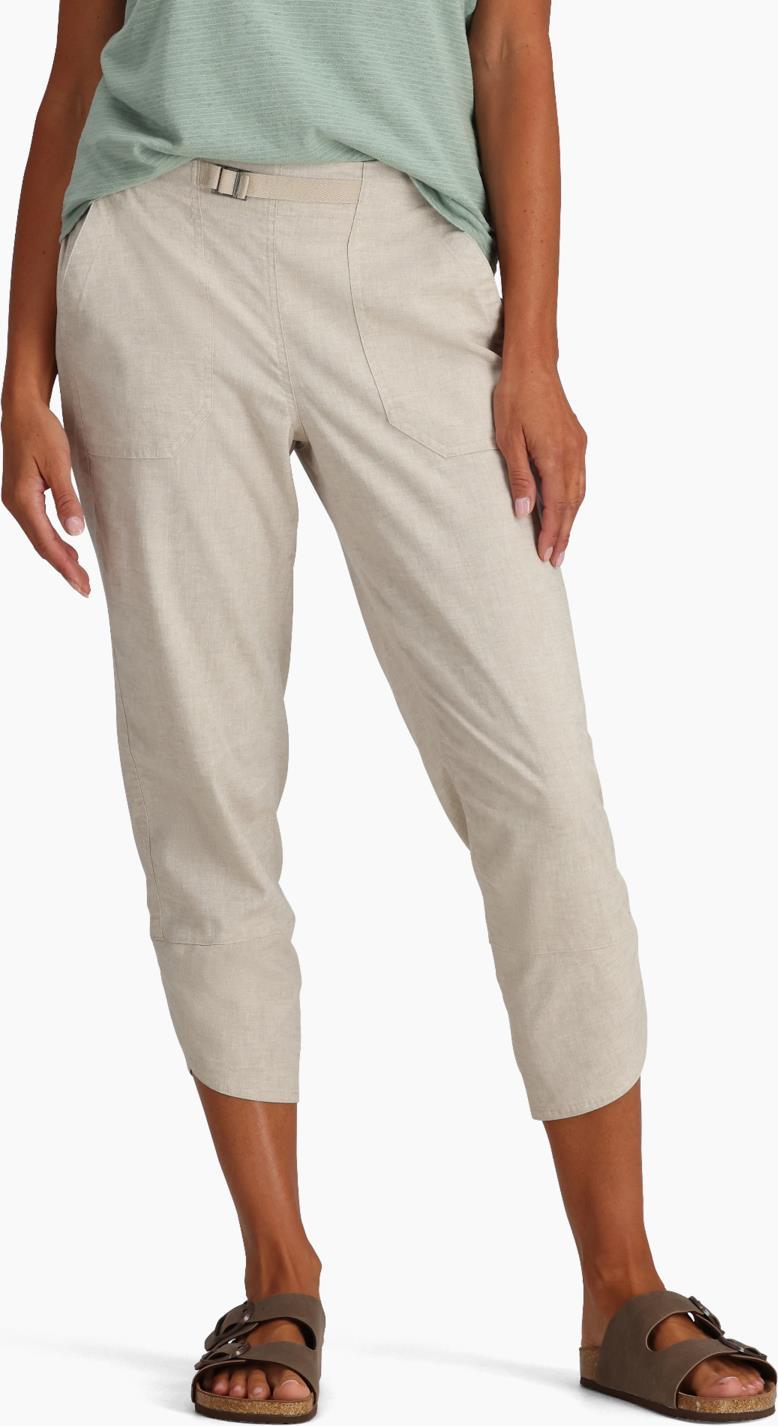 Hempline Capris - Womens - Blended Undyed 1