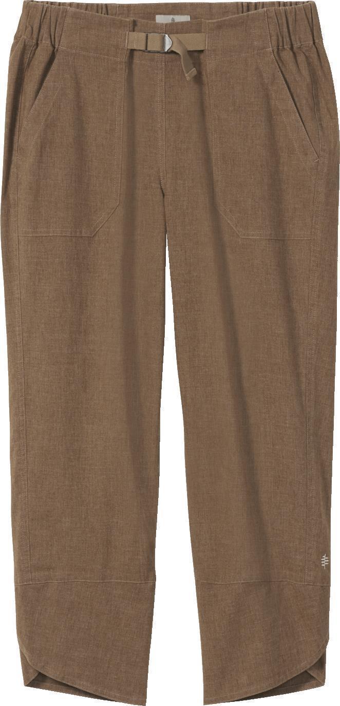 Hempline Capris - Womens - Coyote 1