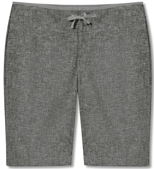 Hempline Tie Bermuda Shorts - Womens - Asphalt 1