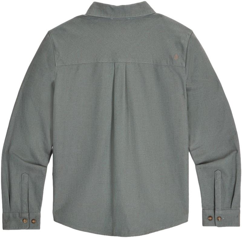 Lieback Button-Up LS - Womens - mineral heather 1