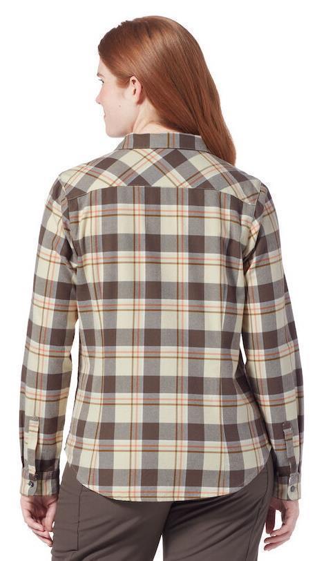 Lieback Organic Cotton Flannel LS - Womens - Everglade Timber Cove Plaid 3