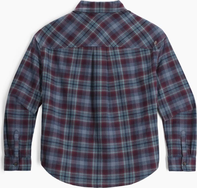 Lieback Overshirt - Womens - deep blue dipsea plaid 1