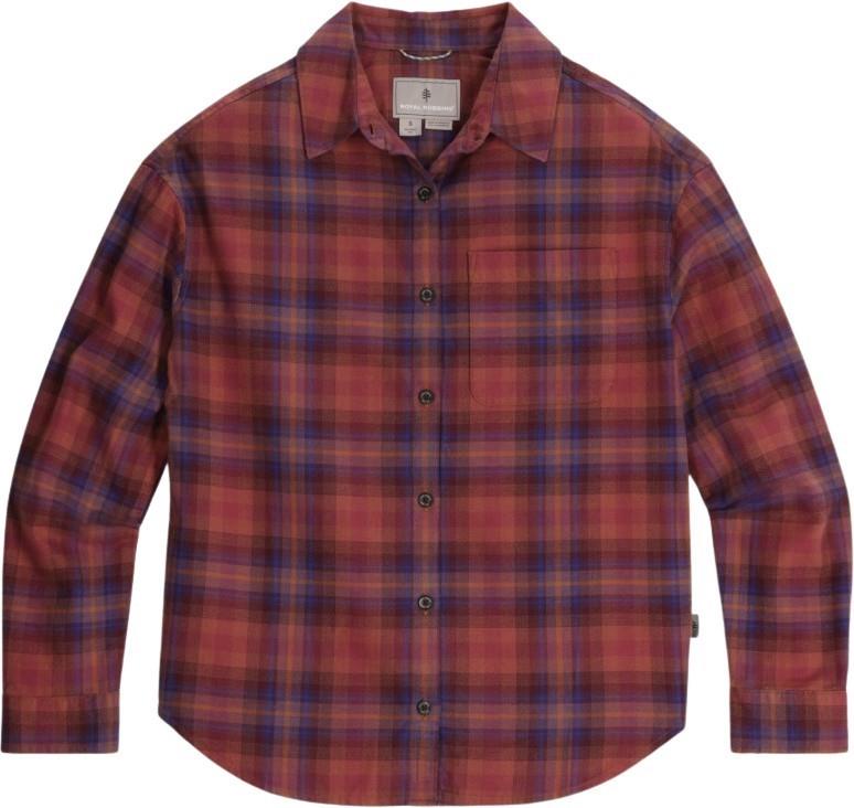 Lieback Overshirt - Womens - wild rhubarb dipsea plaid 1