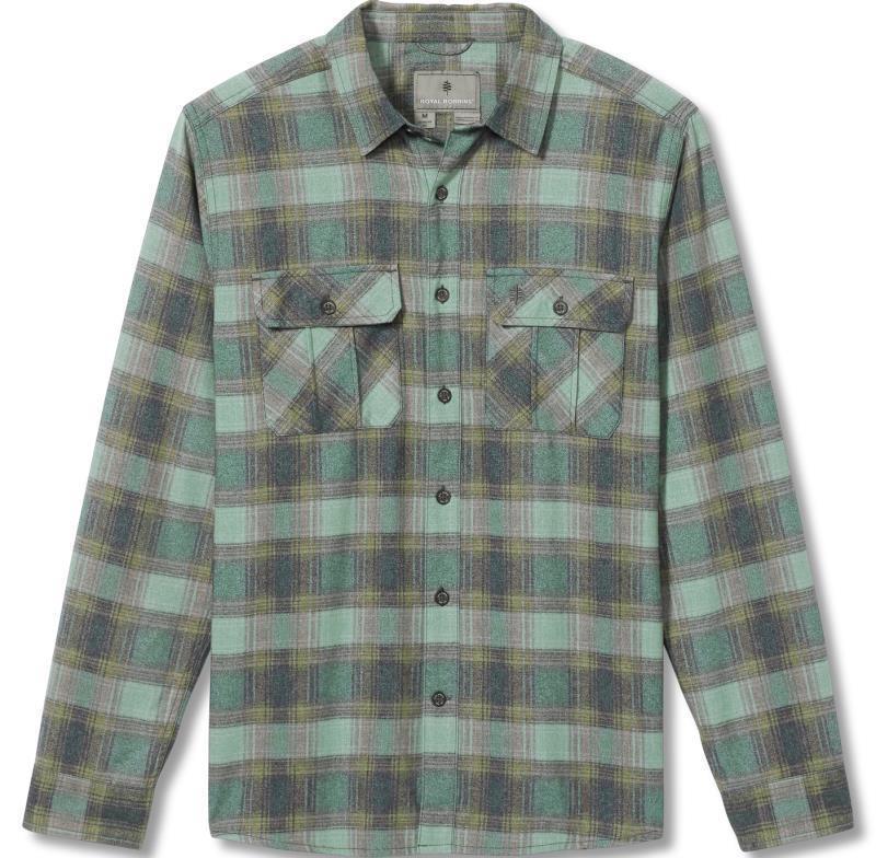 Lost Coast Flannel Plaid LS - Mens - North Atlantic 1