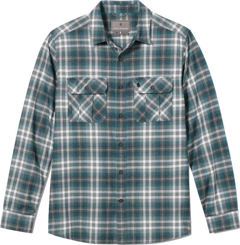 Lost Coast Flannel Plaid LS - Mens - River Rock Rockport Plaid 1