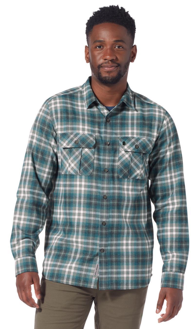 Lost Coast Flannel Plaid LS - Mens - River Rock Rockport Plaid 2
