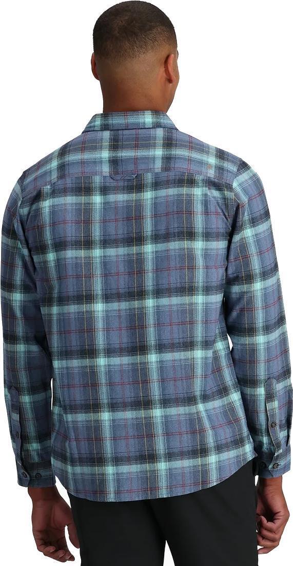 Lost Coast Flannel Plaid LS - Mens - Sea Westport Plaid 3