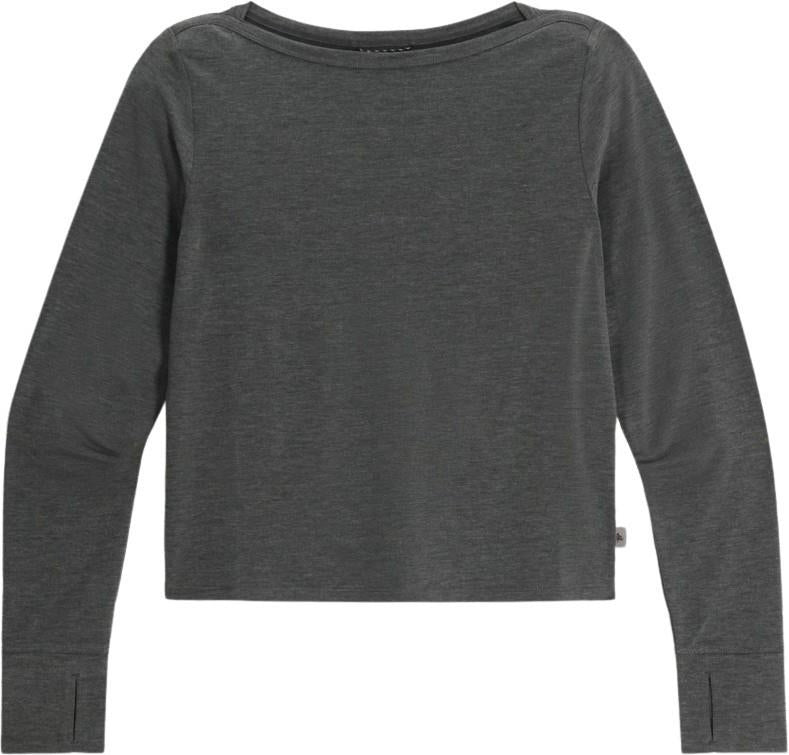 Madera LS - Womens - charcoal heather 1