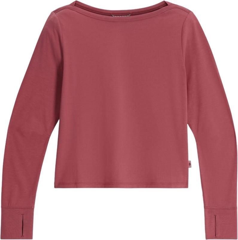 Madera LS - Womens - wild rhubarb 1