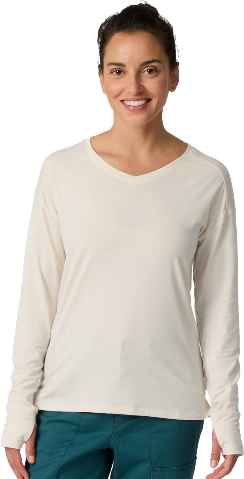 Madera V-Neck - Womens - chalk 1