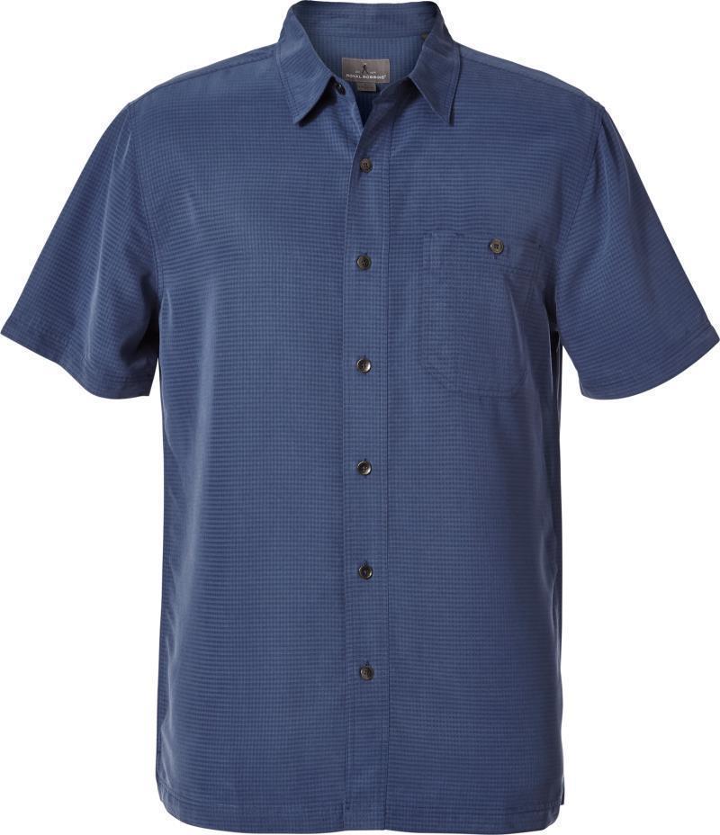 Mojave Pucker Dry SS - Mens - Collins Blue 1