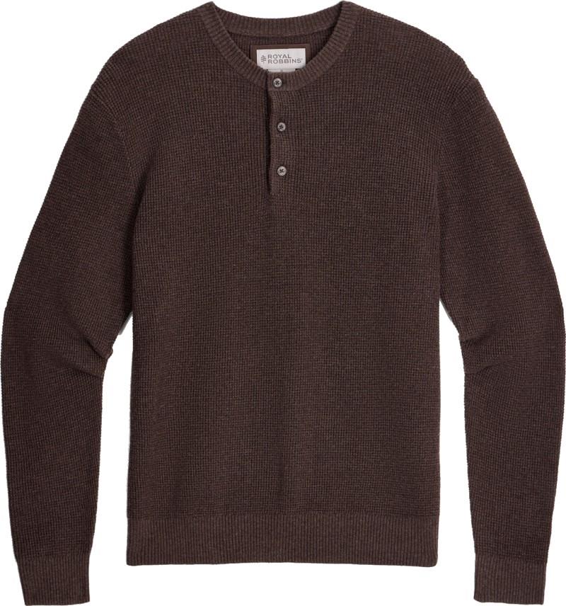 Moro Rock Henley - Mens - turkish coffee heather 1
