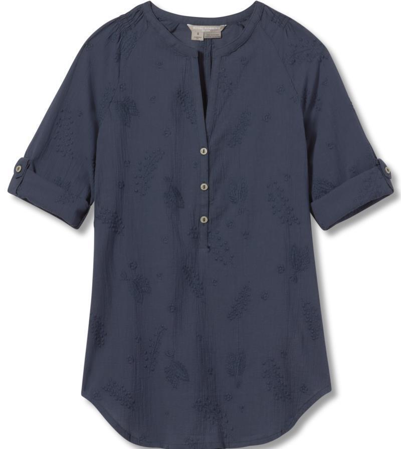 Oasis II 3/4 Sleeve - Womens - Navy 1