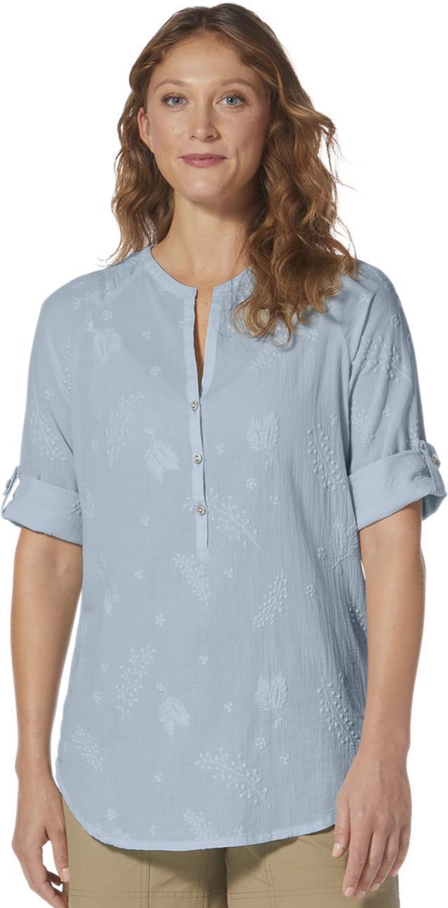 Oasis II 3/4 Sleeve - Womens - Summer Sky 2