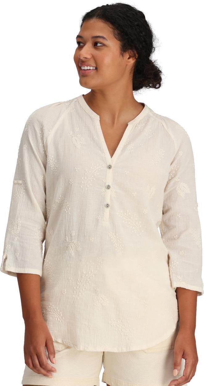 Oasis II 3/4 Sleeve - Womens - Undyed 2