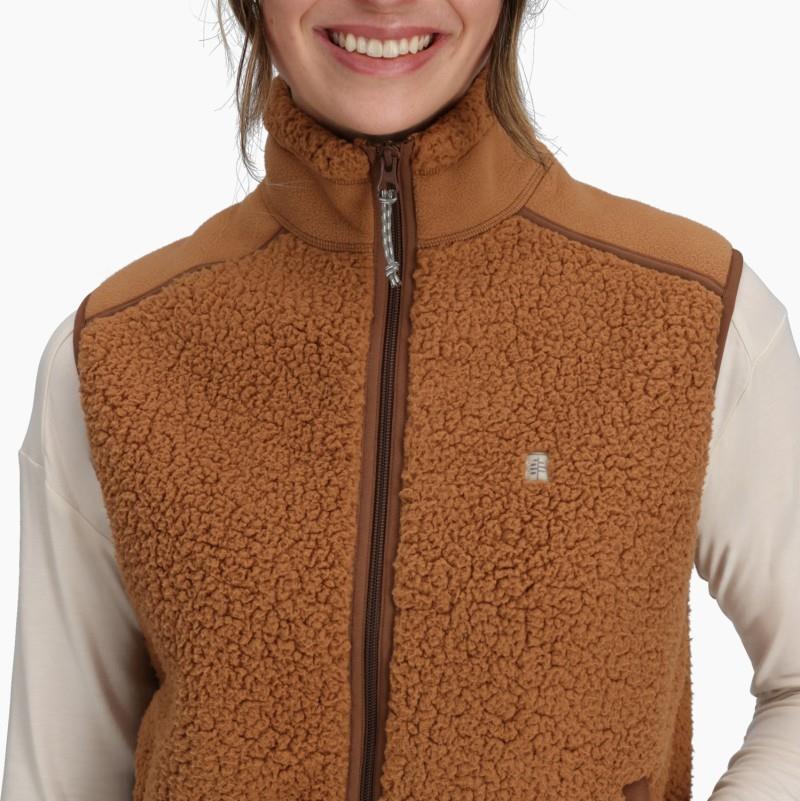 Palisades Vest - Womens - tawny 1