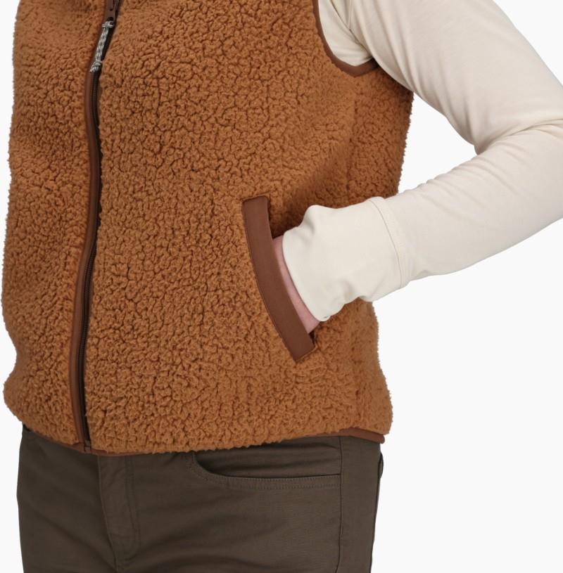 Palisades Vest - Womens - tawny 1