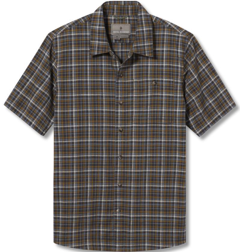 Redwood Plaid SS - Mens - Coyote 1