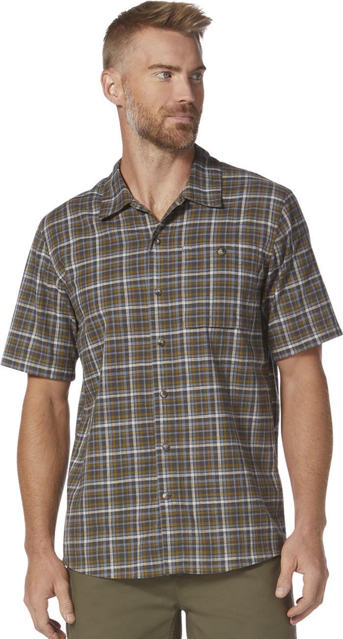 Redwood Plaid SS - Mens - Coyote 2