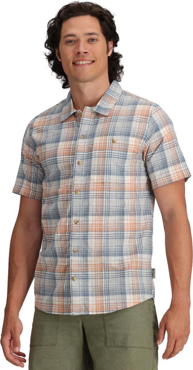 Redwood Plaid SS - Mens - Fatigue Green 2