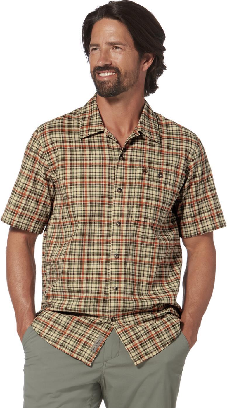 Redwood Plaid SS - Mens - Khaki 2