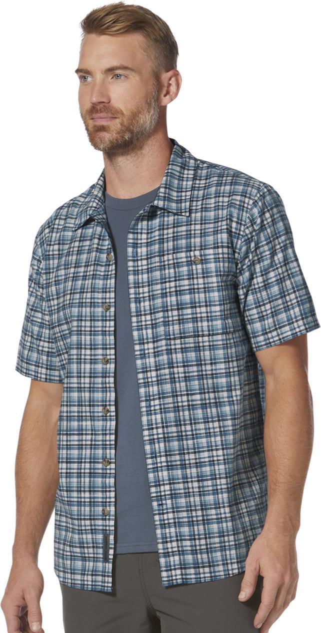 Redwood Plaid SS - Mens - Tahoe Blue 2