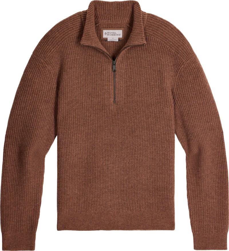 Rockcraft 1/2 Zip - Mens - saddle heather 1