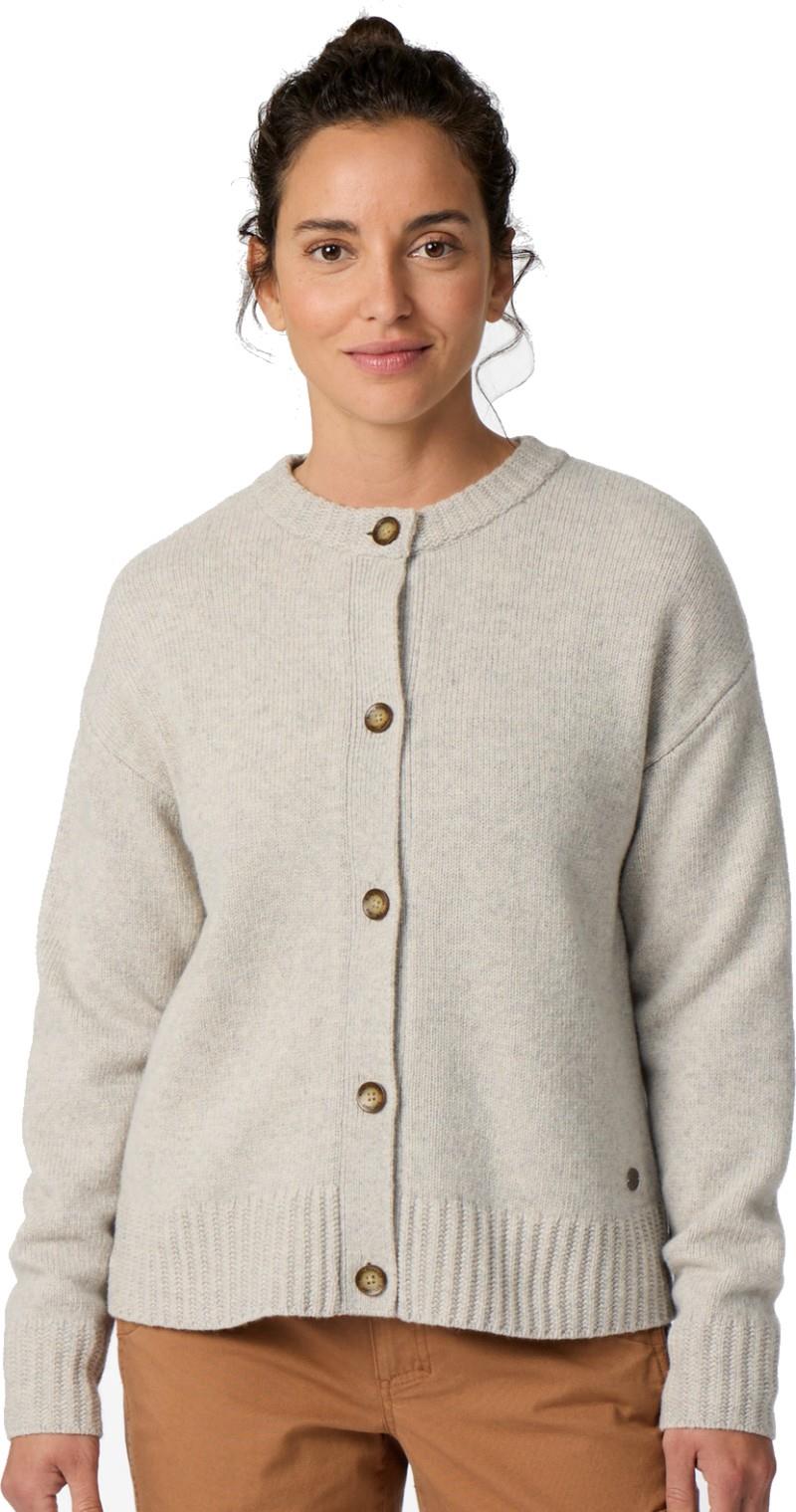 Rockcraft Cardigan - Womens - light pelican heather 1