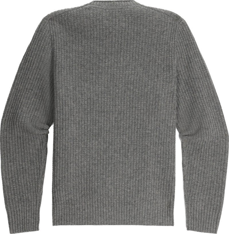 Rockcraft Waffle Crew - Mens - pewter heather 1