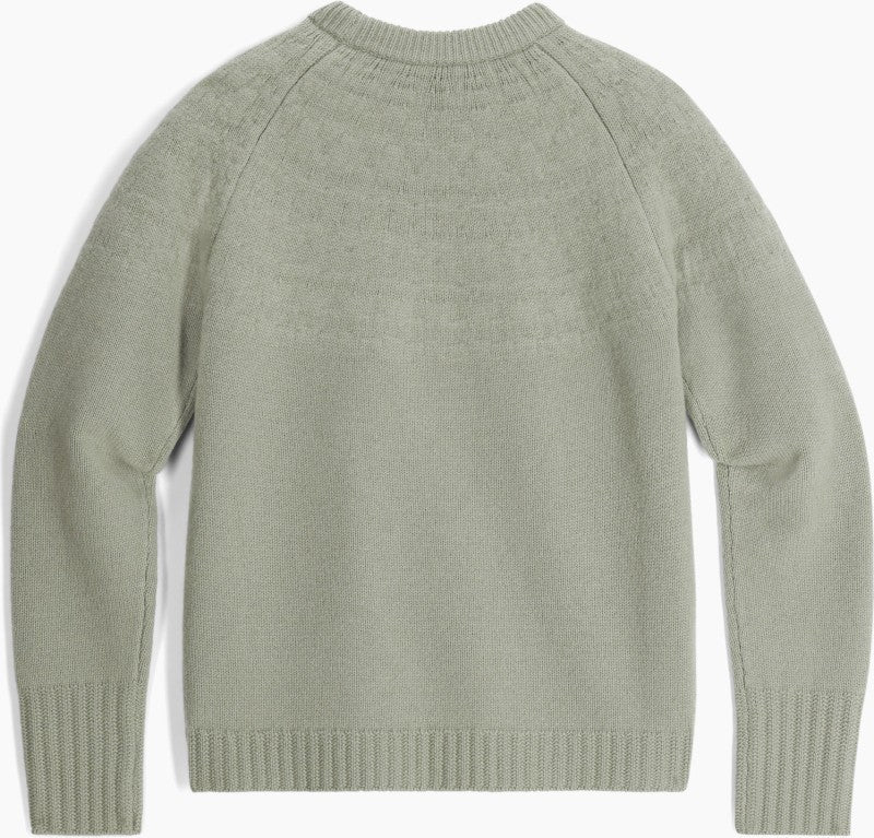Rockcraft Wool Crew - Womens - light sea spray 1