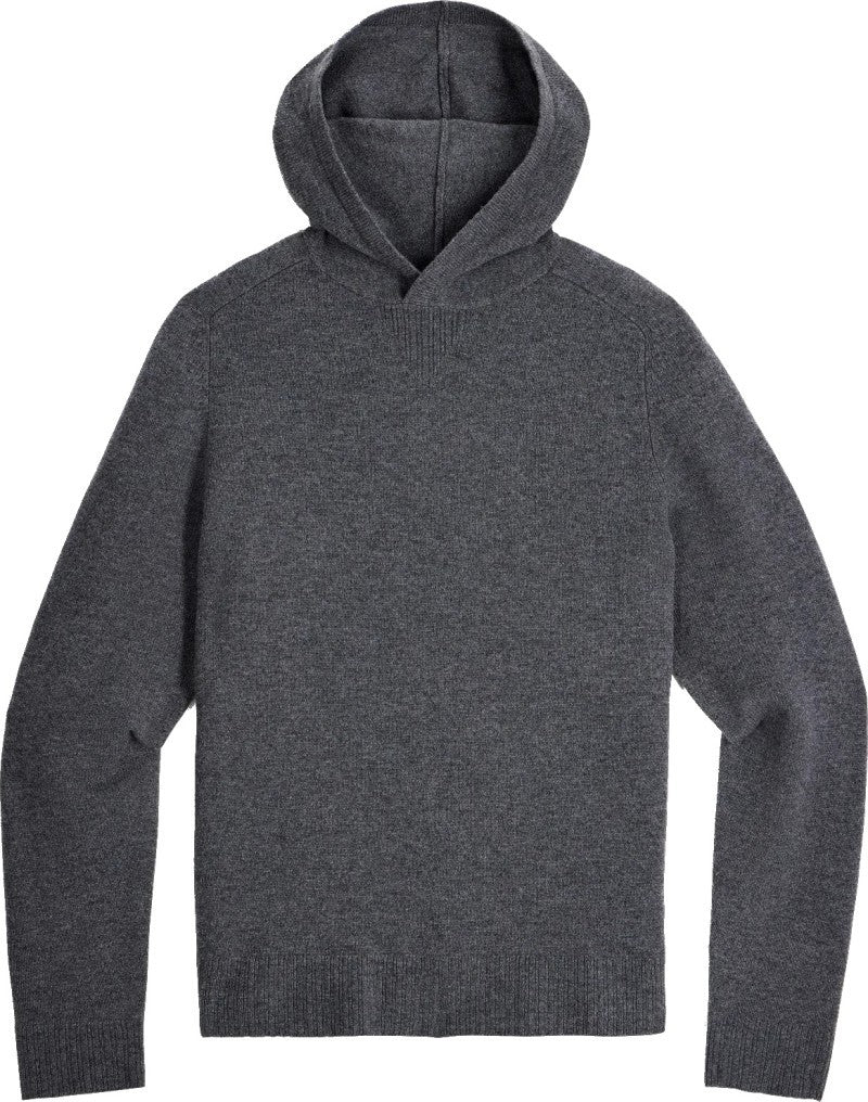Rockcraft Wool Hoodie - Mens - light charcoal heather 1