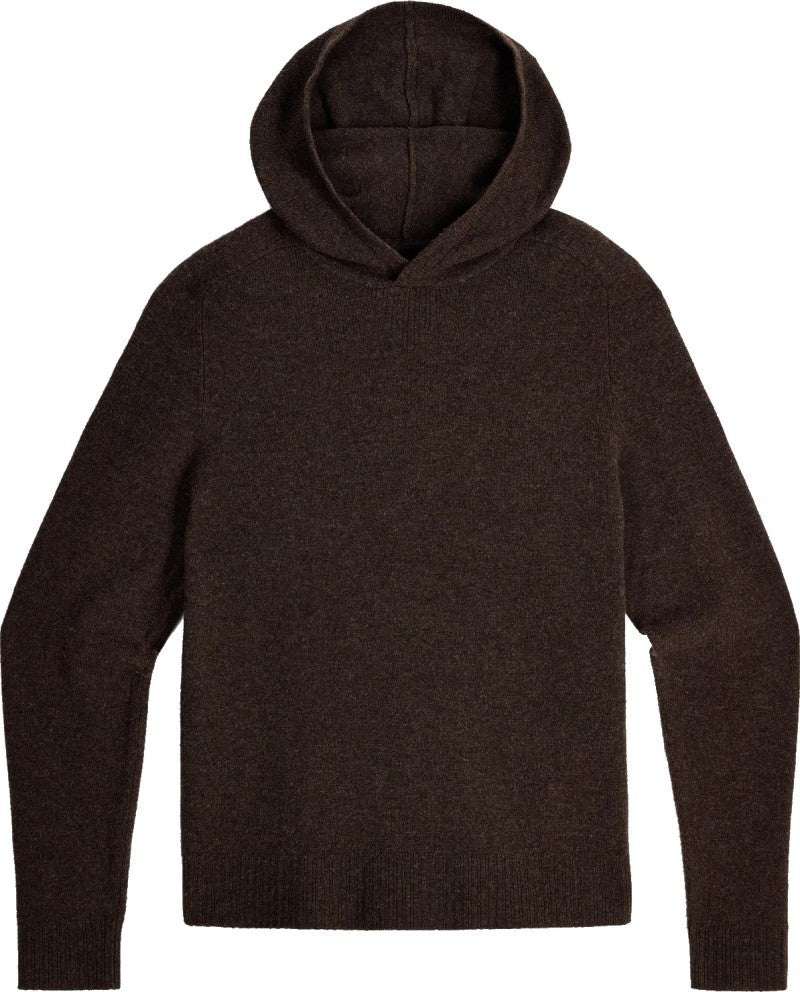 Rockcraft Wool Hoodie - Mens - turkish coffee heather 1