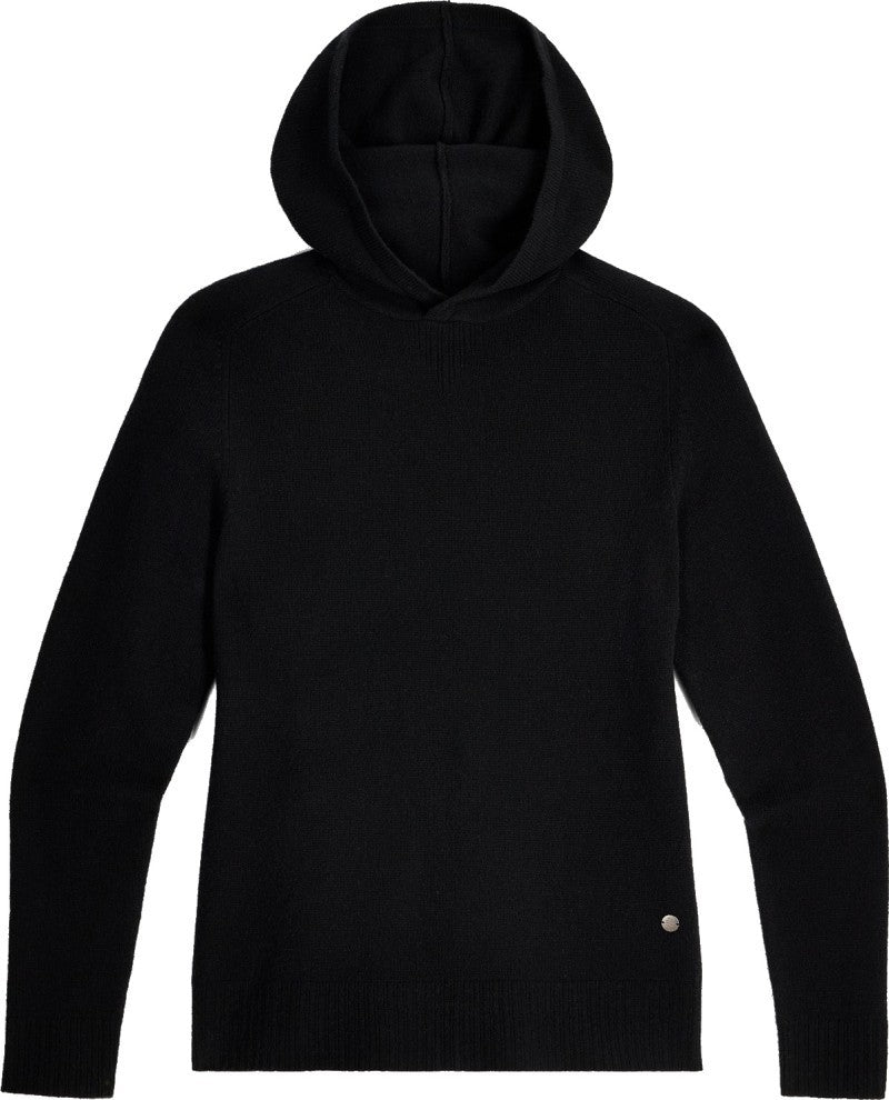 Rockcraft Wool Hoodie - Womens - jet black 1