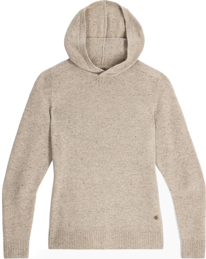 Rockcraft Wool Hoodie - Womens - sandstone heather 1