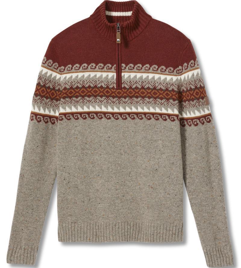 Sequoia 1/4 Zip Sweater - Mens - Falcon 1