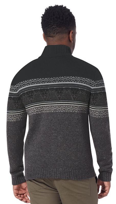 Sequoia 1/4 Zip Sweater - Mens - Jet Black 3