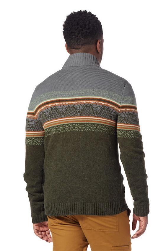Sequoia 1/4 Zip Sweater - Mens - River Rock Heather 2