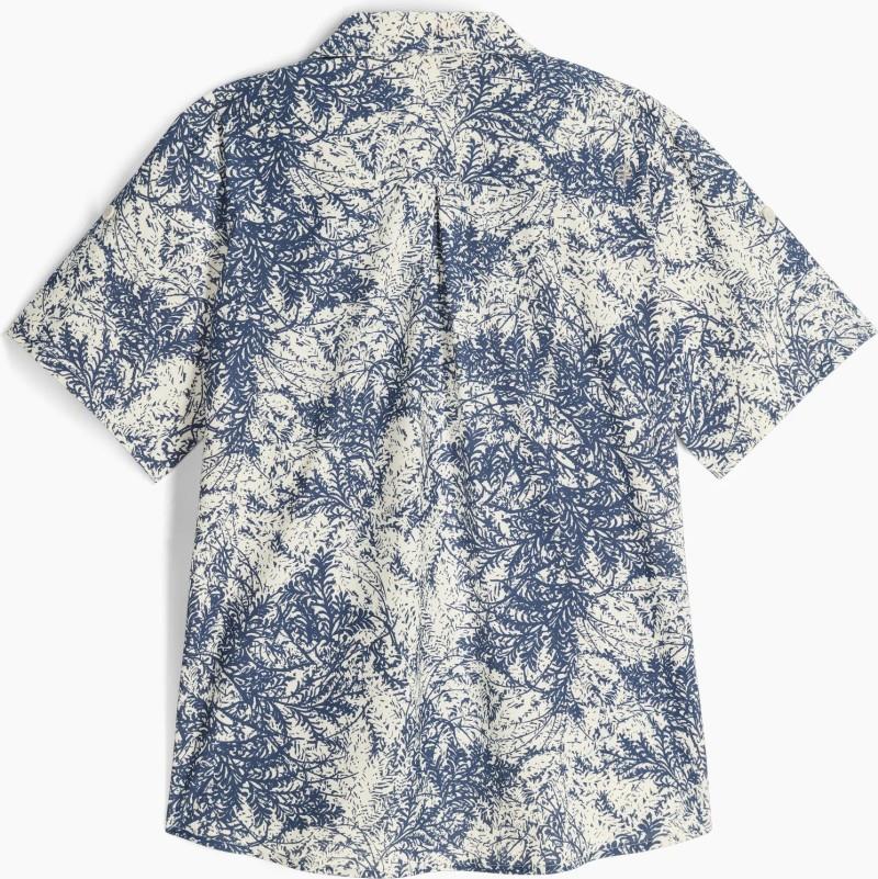 Spotless Evolution Meadow SS - Womens - deep blue fern print 1