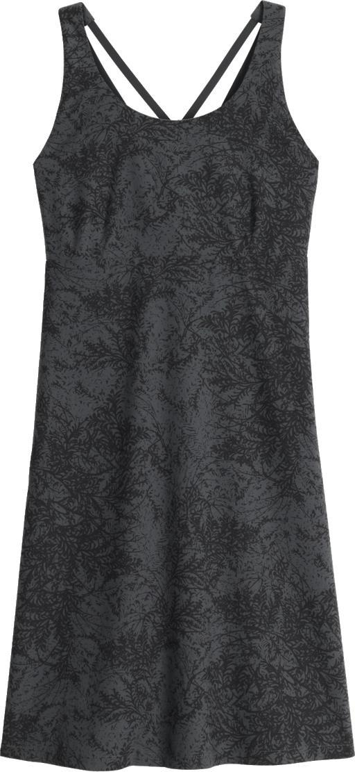 Spotless Evolution Tank Dress - Womens - asphalt fern print 1