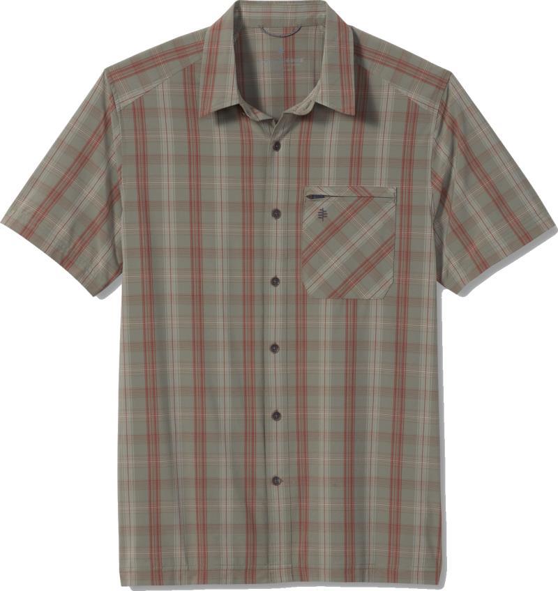 Spotless Plaid SS - Mens - pebble gray 1