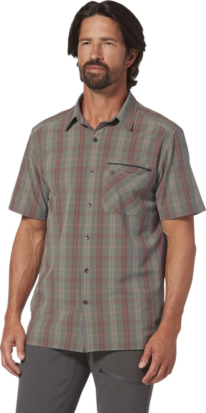 Spotless Plaid SS - Mens - pebble gray 1