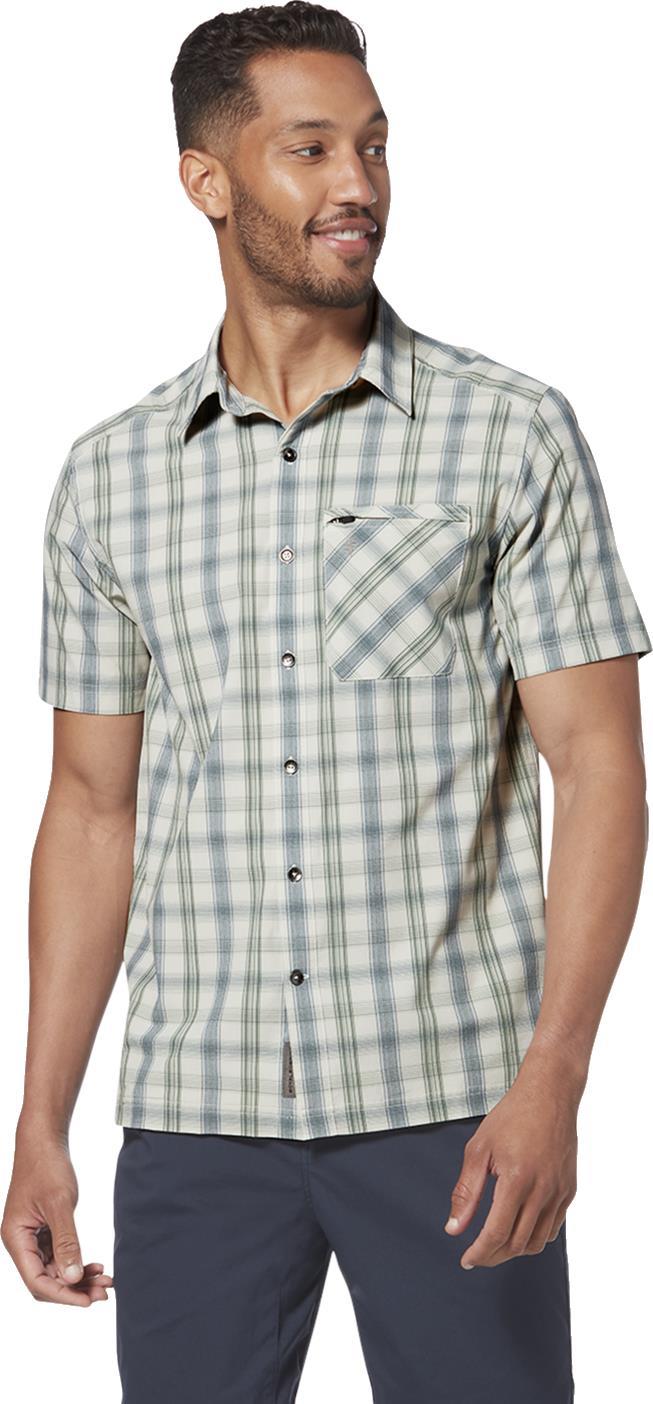 Spotless Plaid SS - Mens - soapstone 1